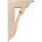 Ekena Millwork Olympic Traditional Smooth Bracket w/ Offset Brace, Douglas Fir, 7 1/2"W x 20"D x 32"H BKT0806X20X32OLY01SDF - alternate 4